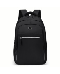Plain 19" Sport School|Laptop Backpack - Black 