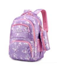 Barbie 2 in 1 School Backpack - Purple 