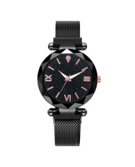 Women's Fashion Watch Stainless steel - Black 