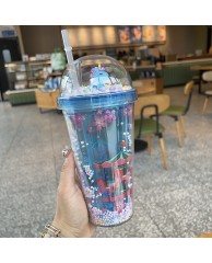 Straw Stylish Cup  500ML 