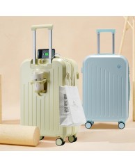 20" Cup Holder Travel Suitcase 