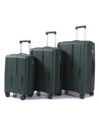 3 in 1 Stripped Travel Box Set - Green