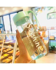 600ml Transparent Bottle (Sunshine) 