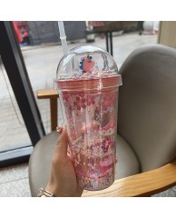 Straw Stylish Cup 500ML 