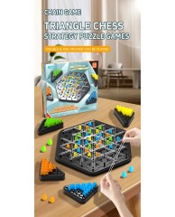 Kids Triangle Chess Puzzle Game 