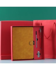 Diary Journal Gift Set - Brown 