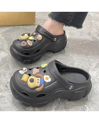 Jibbitz Stylish High Crocs  2- Black 