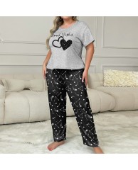 Women's 2 in 1 cotton pyjamas 