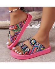 Ladies Fashion slides - Pink 
