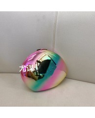 Ladies Acrylic Clutch Purse - Multicolour