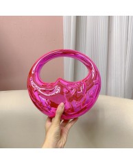 Ladies Acrylic Clutch Purse 02 - Pink