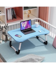 Foldable Multipurpose Laptop Table - Blue