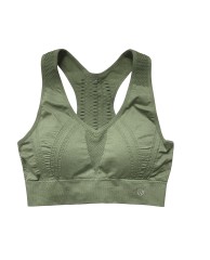 Ladies Sports Top Bra - Green 