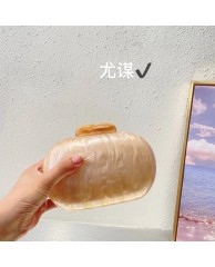 Ladies Fashion marble Clutch Purse - 05