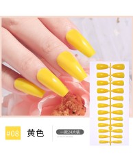 Press on Nails (Long) - Yellow 