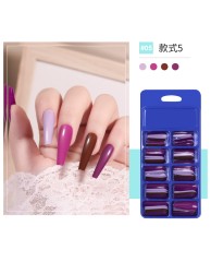 Press on Nails (Long ) - Multicolour 