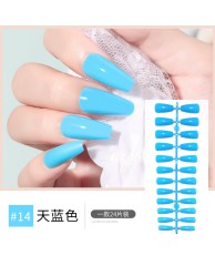 Press on Nails (Medium) - Blue