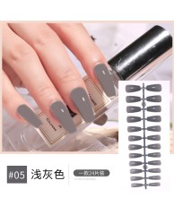 Press on Nails (Medium) - Grey