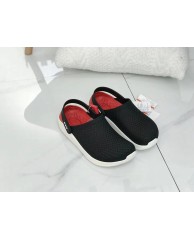 Plain Adult  Crocs - Red