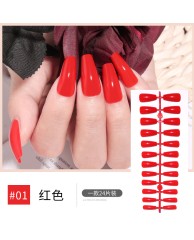 Press on Nails (Medium ) -  Red
