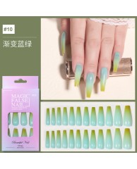 Press on Nails (Long ) - Green 