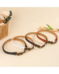 Rose stylish Leather Belt 