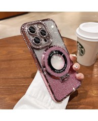 Jeweled phone case - Pink 