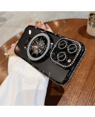 Jeweled phone case - Black