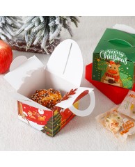 Christmas Single Cupcake Box