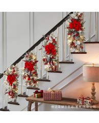 Christmas Stair  Wreath  45*25