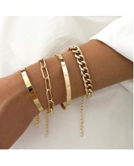 4 1n 1 Bangle set - Gold 6
