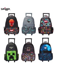 Smiggle School Troley Backpack 