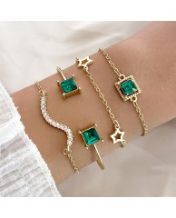 4 in 1 Bangle set - 1 (Green) 