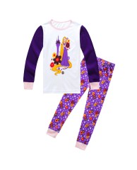 Rapunzel Pyjamas - Purple | White 