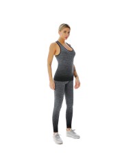 Ladies 2 in 1 gym wear Grey