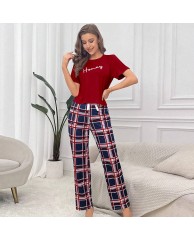 Women's Stylish 2 in 1 cotton Nightwear (Honey) 