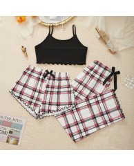 Women's 3 in 1 cotton Nightwear - 7