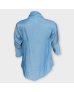 Flower Broach 2 in 1  Top - Blue