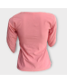 Flea Hand Button Belt Blouse - Pink 