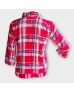 Long Sleeve Shirt - Red |White 