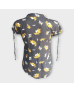 Leafy Short Sleeve Shirt - Black