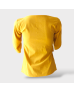 Flea Hand Button Belt Blouse - Yellow 
