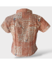 Floral Chiffon Shirt Blouse- Brown