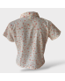 Floral Chiffon Shirt Blouse- Peach