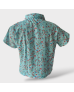 Floral Chiffon Shirt Blouse - Green 
