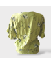 Floral Cotton blouse- Green