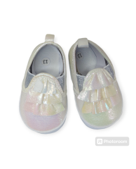 Shiny stylish Baby Shoe - Cream