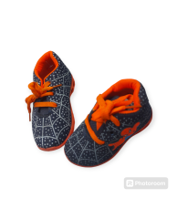 Spiderman lace up Sneakers - Orange |White