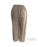 Lined ladies Trousers - Brown |White 