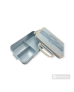 3 Compartment Lunch Flask - Blue 